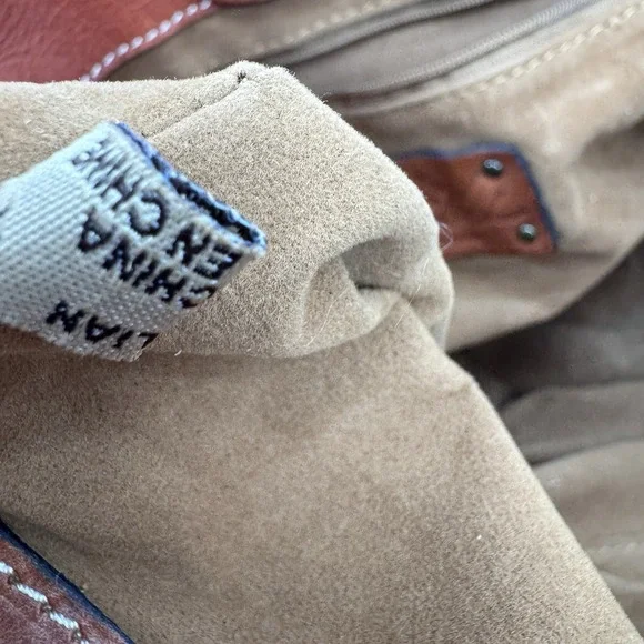 Patricia Nash Floral Hobo Bag Italian Heritage Leather Shoulder Slouchy Cottage - Picture 11 of 16